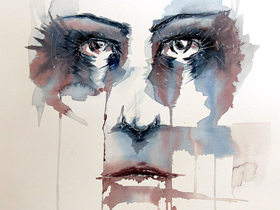 Watercolor Faces