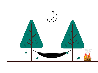 camp illustration graphic design illustration