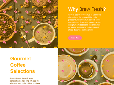 Brew Fresh UI Design: Landing Page 03