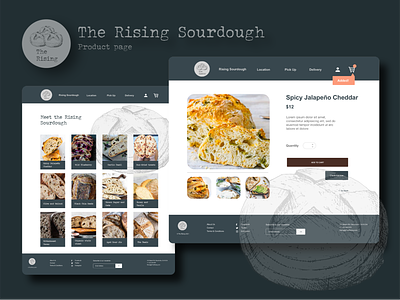 Daily UI UX Project: The Rising Product Page