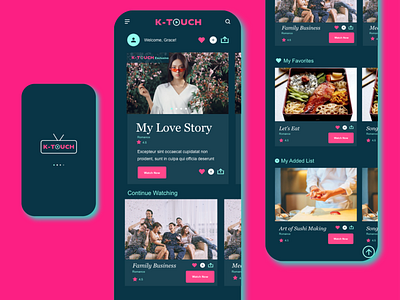 Daily UI UX Project: TV APP landing page 2