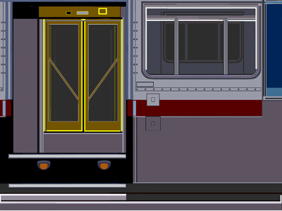 Train Exterior illustration