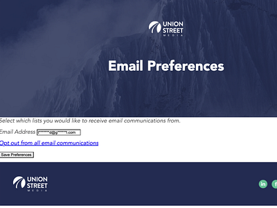 Custom Pardot Email Preference Center by Forcery NYC