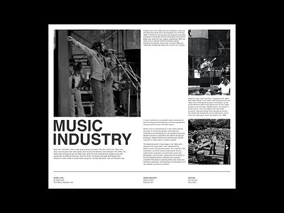 Music. design dribble editorial figma music ui web design