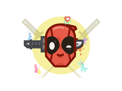 Chimichanga deadpool icon marvel superhero wade wilson