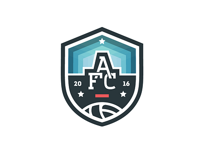 AFC Badge Concept badge branding crest identity mark seal soccer typography