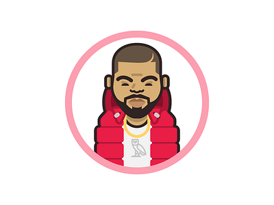 Rappers Delight 02 drake hip hop hotline bling icon illustration music rap