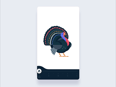 Turkey Day app cook design illustration thanksgiving turkey
