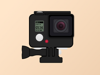 GoPro camera gopro illustrator vector