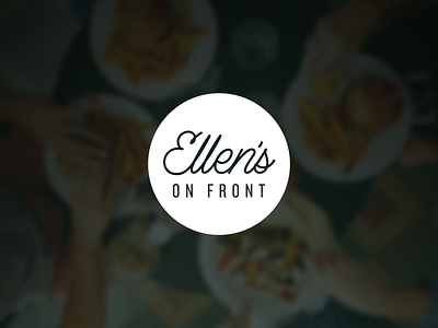 Ellen's On Front Logo