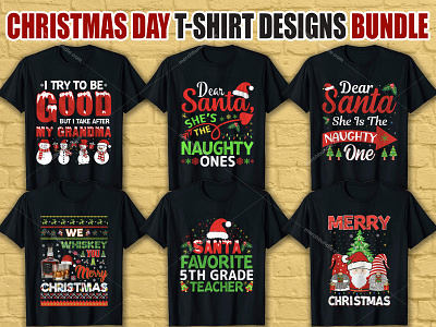 Christmas Day T Shirt Design christmas lovers t shitr