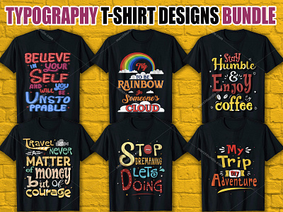 BEST TYPOGRAPHY  T- SHIRT DESIGN