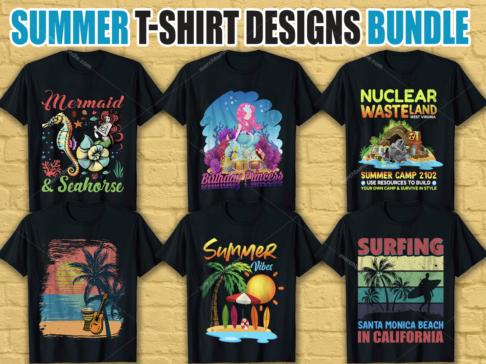 Summer T Shirt Design Bundle by Afroz Designer on Dribbble