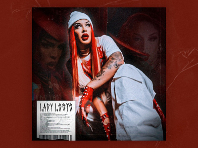 Lady Leste - Gloria Groove | Cover Art album cover art hiphop music photoshop rap