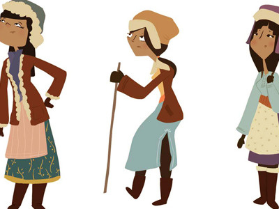 Nepali Characters art character character design