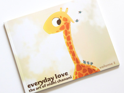 everyday love, volume 2 art book everyday love giraffe illustration