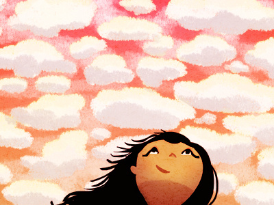 what a wonderful world art clouds happy hope illustration inspiration positive sky