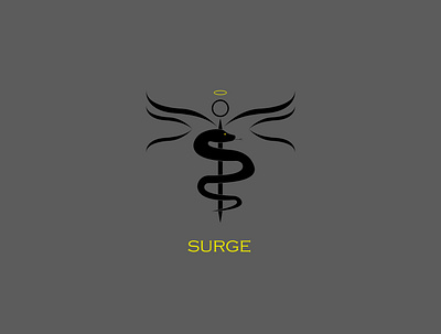 Surge design logo minimal