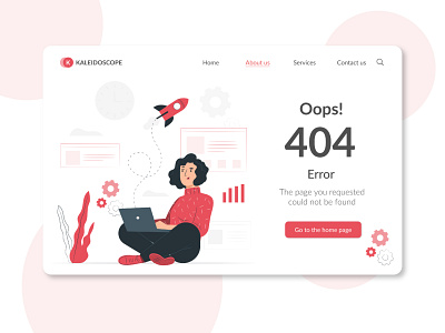 404 Page app errorpage ui uiux