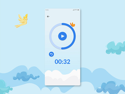 Countdown Timer app app design countdown timer