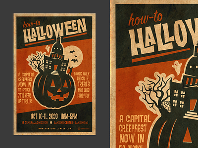 How-to-Halloween Poster festival halloween poster design