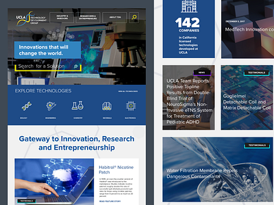 UCLA Technology Development Group Website