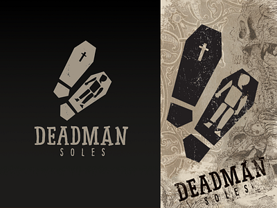 Deadman Soles Footwear logo footwear logos