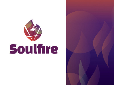 Soulfire Logo brand design event event branding fire logo soul sound