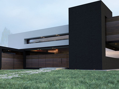 House 3D modeling and render 3d rendering