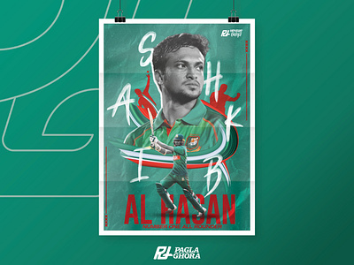 Poster of Shakib Al Hasan bangladesh cricket design poster design shakib al hasan