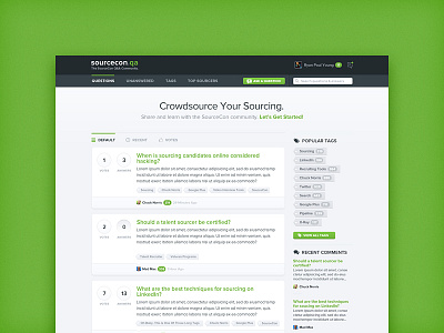 SourceCon.qa Homepage