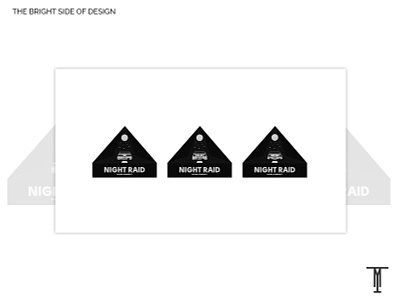 The Night Raid logo branding drift drifter flat logo minimal racing racing logo racing team vector вектор логотип