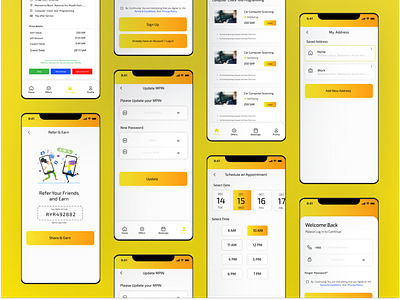 Local  Service Provider app Design