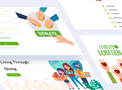 Charity Website charity uiux web design
