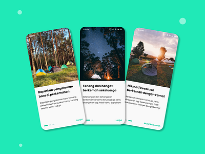 Fama - Onboarding Screens Mobile Design