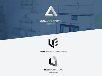 Liegl Bauberatung architecture branding graphic design logo