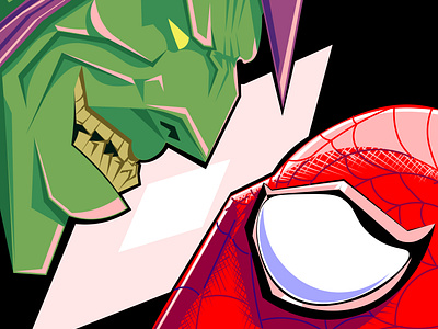 Spiderman & Green Goblin Concept Art by Shodil Puthur on Dribbble