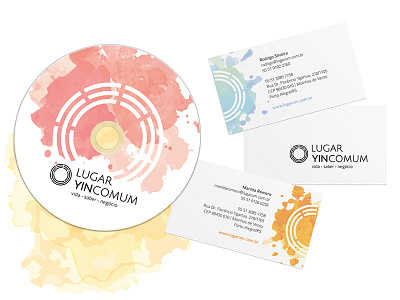 Lugaryincomum | Branding | Part 2 branding carolpoll design different logo simple visit card watercollor zimya