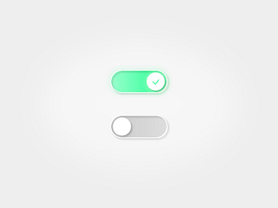 Daily UI 015 | On/Off Switch app clean daily ui dailyui fluid green mobile on off switch