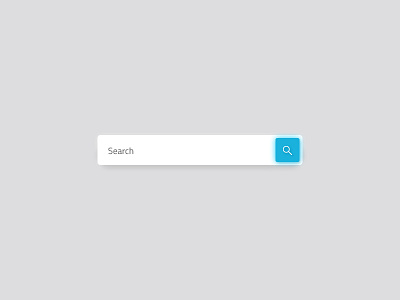 Daily UI 022 | Search bar blue clean daily ui dailyui glow search simples