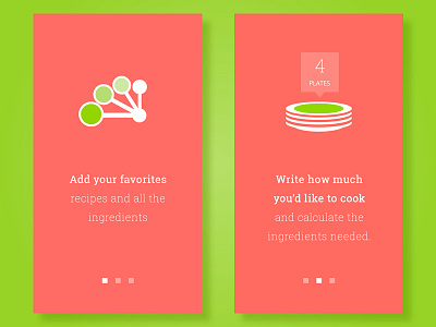 Daily UI 023 | Onboarding app calculator daily ui dailyui food mobile onboarding