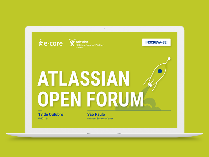 e-Core | Atlassian Open Forum Rebrand brand atlassian event landing page digital design layout site ui design responsive design ui website