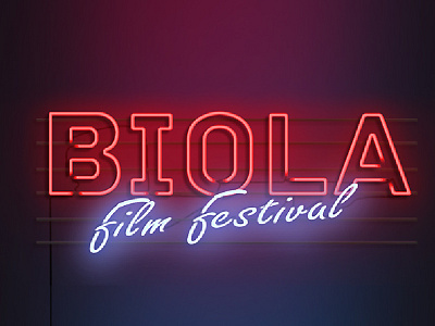 Biola Film Festival biola cma film festival neon