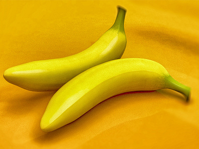 yummy Banana banana c4d cinema4d fruits photo photoshop yellow