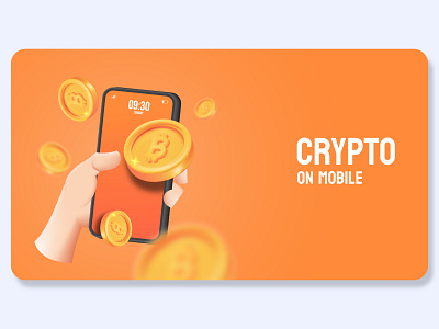 3D Bitcoin exchange Banner