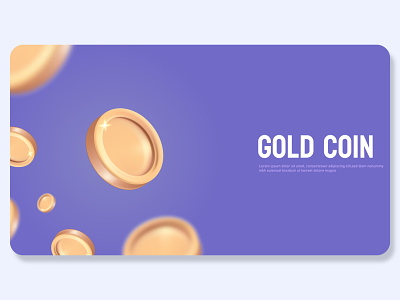 Gold Coin Background payment