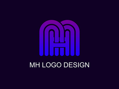 MH Logo Design For Sale