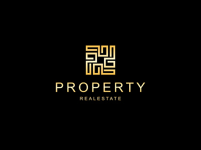 Letter P Property Real Estate brand identity branding letter p logo design logos logotype real estate real estate branding