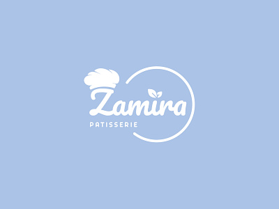 Zamira Patisserie branding cake graphic design lettering logo minimalistic nice logo patisserie pies sweet sweetness z logo
