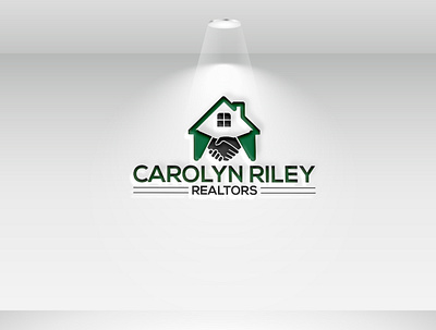 Carolyn Riley REALTORS Real estate logo branding builder logo building construction logo construction logo design flat logo minimal real estate real estate company logo real estate logo